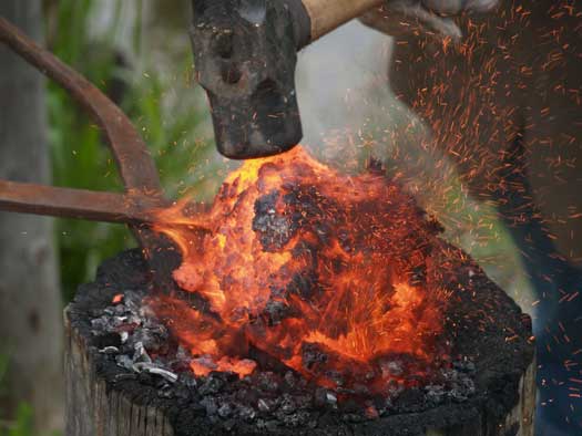 making iron