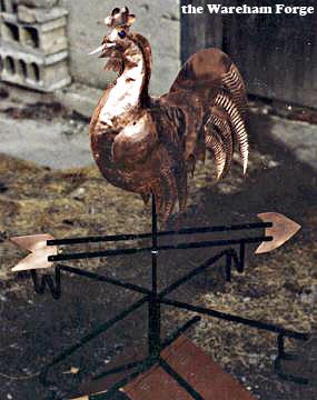 copper rooster