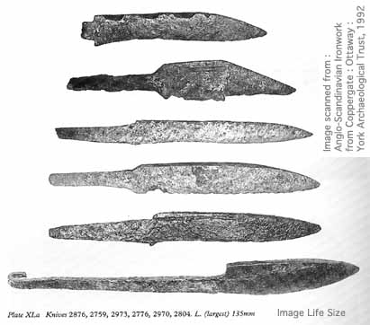 Knives from the Viking Age